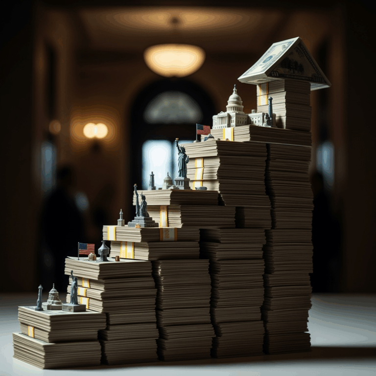 Illustration for: US Public Debt Reaches Record High