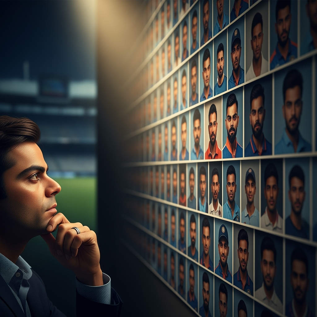 Illustration for: India's Asia Cup Selection Dilemma: Talent Overload