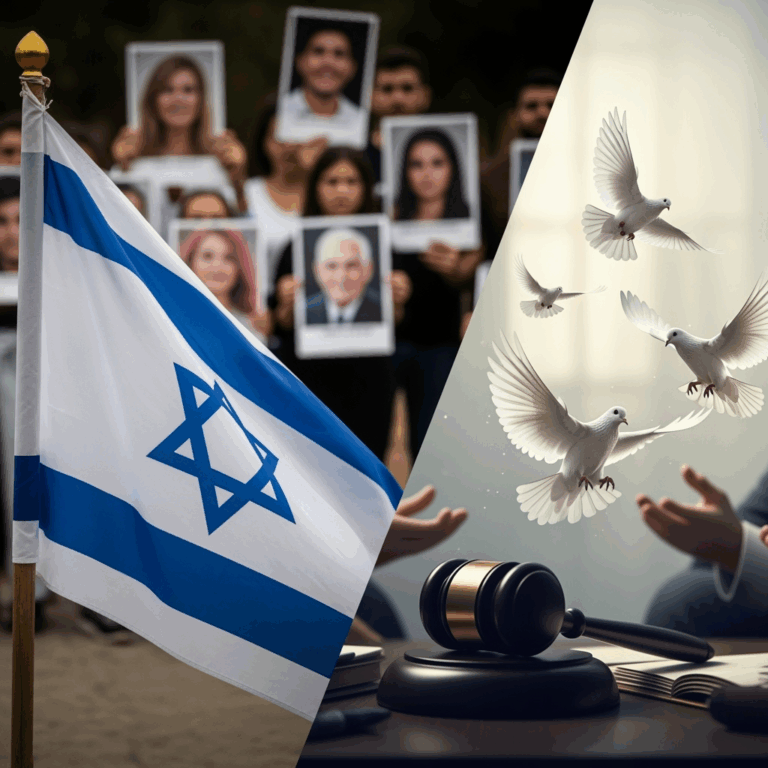 Illustration for: Israel Seeks Hostage Release Amid Truce Talks