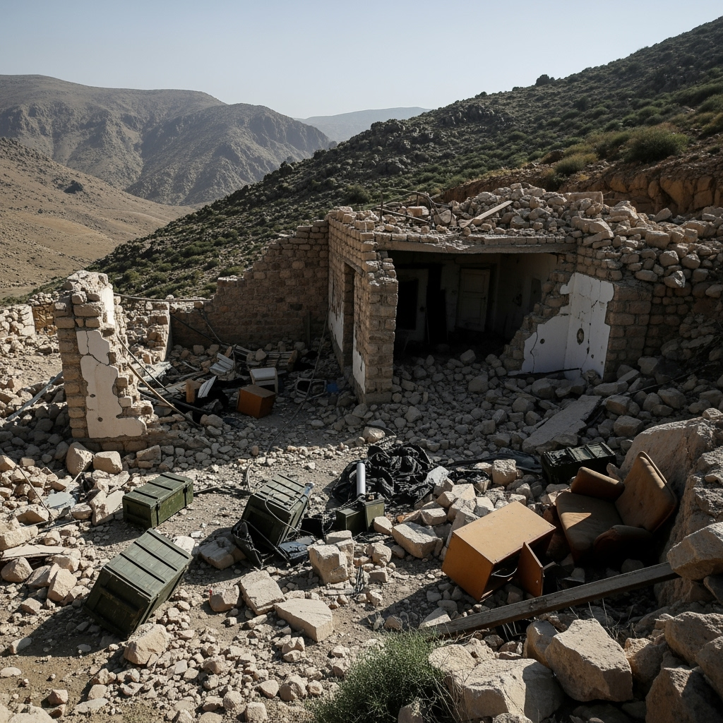 Illustration for: Terrorist Hideouts Dismantled in Iran