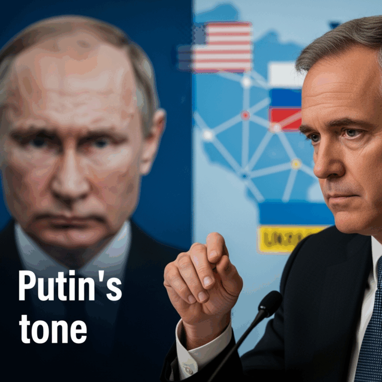 Illustration for: Vance Discusses Putin's Tone and US-Russia-Ukraine Efforts