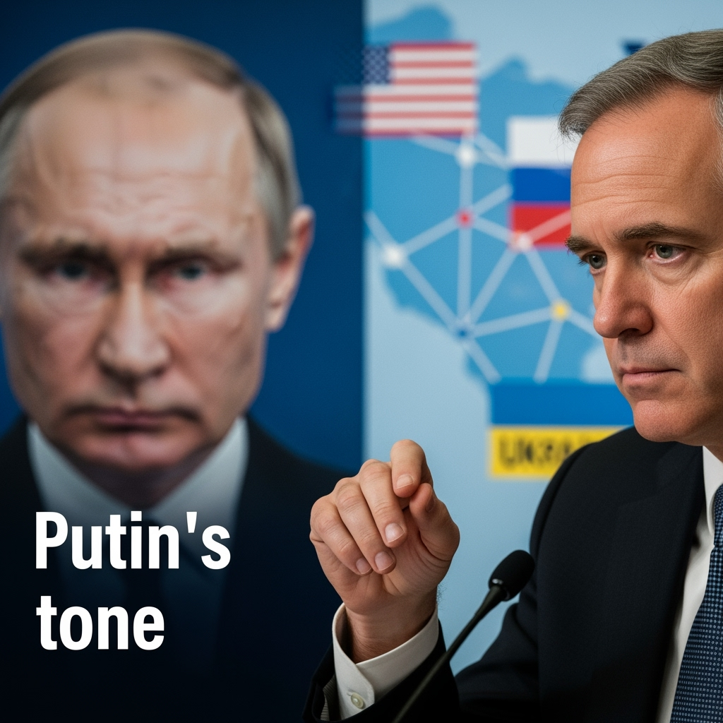 Illustration for: Vance Discusses Putin's Tone and US-Russia-Ukraine Efforts