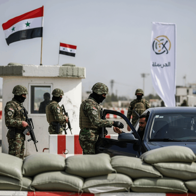 Illustration for: Syrian Government's Security Measures Supported by Kingdom