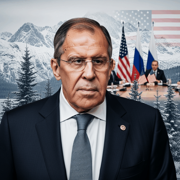 Illustration for: Lavrov to Attend Alaska Summit