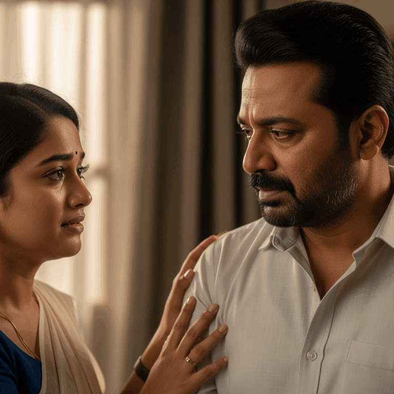 Illustration for: Hridayapoorvam: A Heartfelt Malayalam Drama