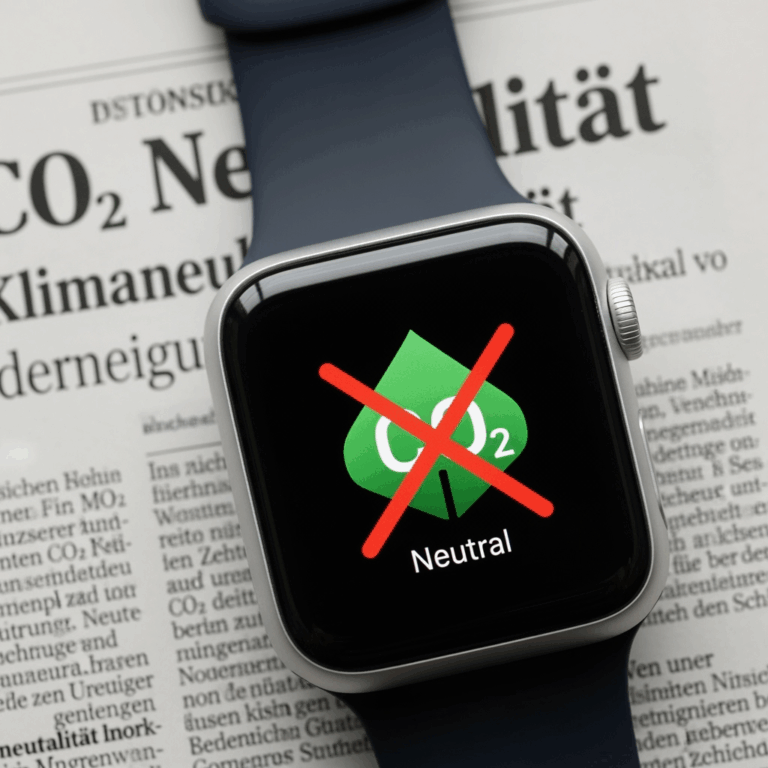 Illustration for: Apple Watch Can't Claim CO2 Neutrality in Germany
