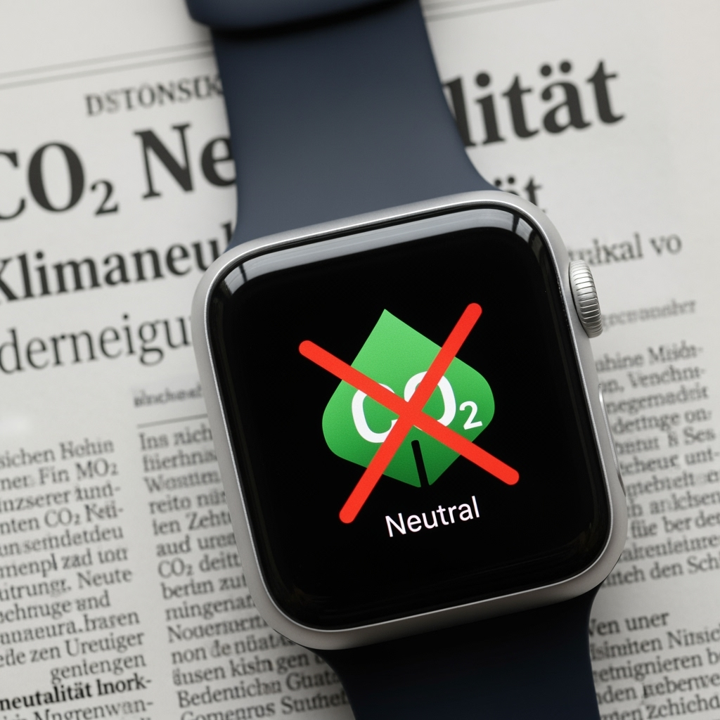 Illustration for: Apple Watch Can't Claim CO2 Neutrality in Germany