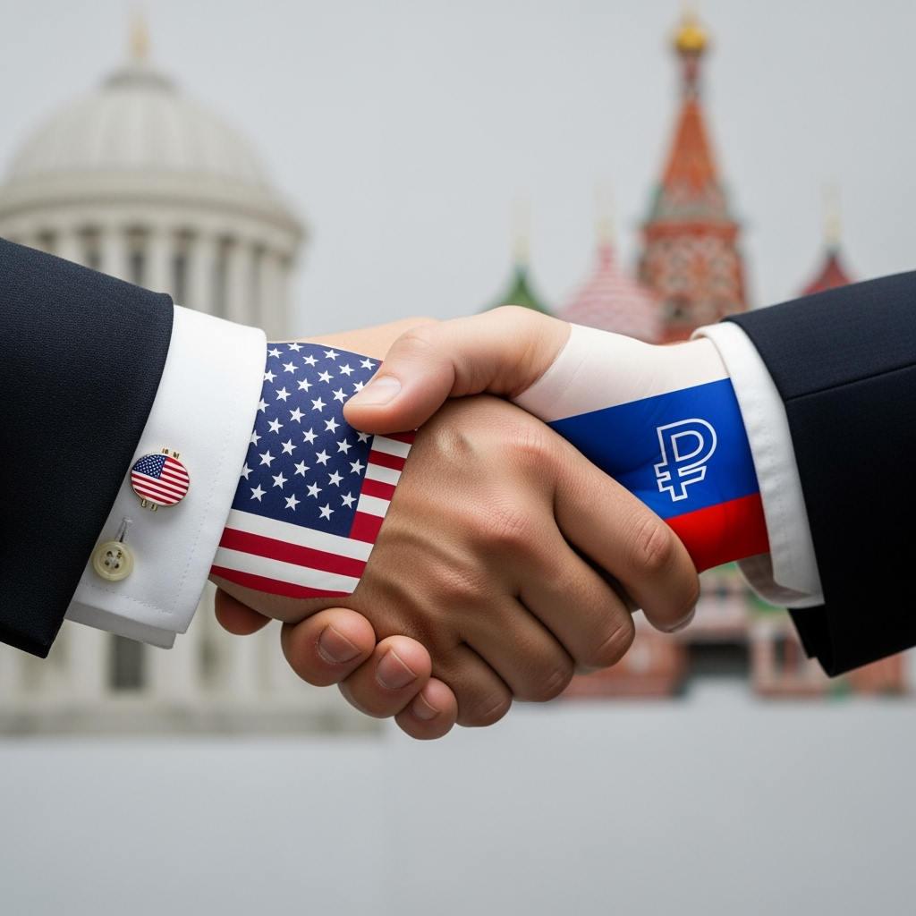 Illustration for: U.S. Treasury Eases Sanctions for US-Russia Meetings