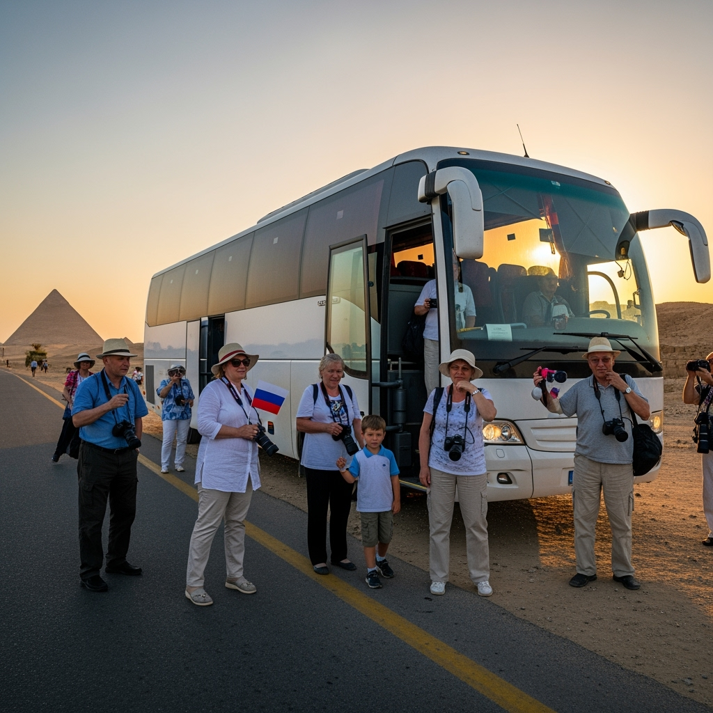 Illustration for: Bus Accident in Egypt Involving Russian Tourists