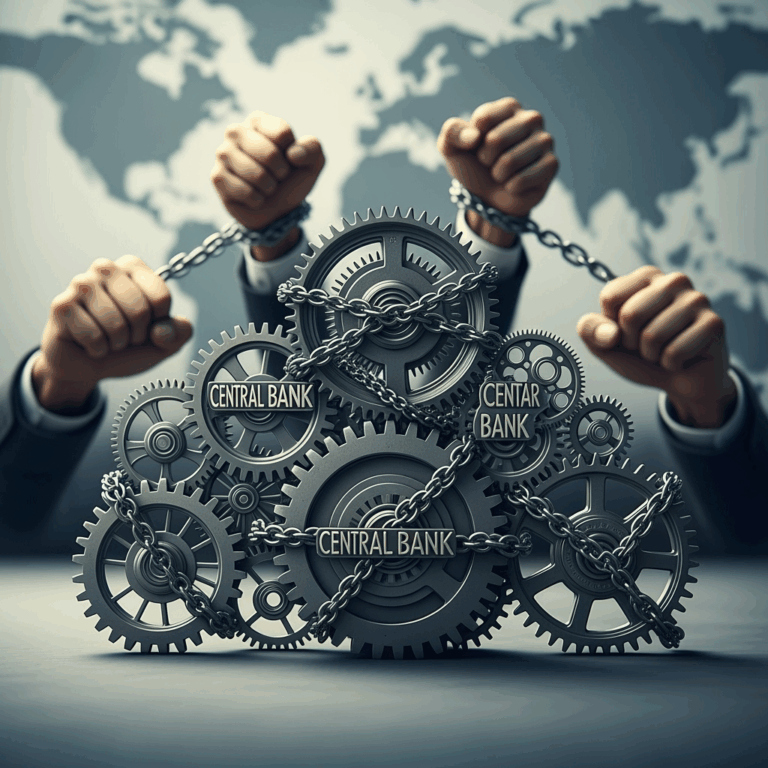 Illustration for: Global Central Banks Fear Loss of Independence