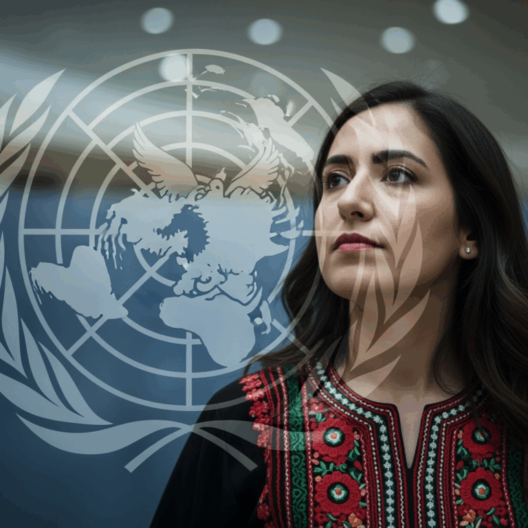 Illustration for: UN Decision on Women's Rights in Palestine