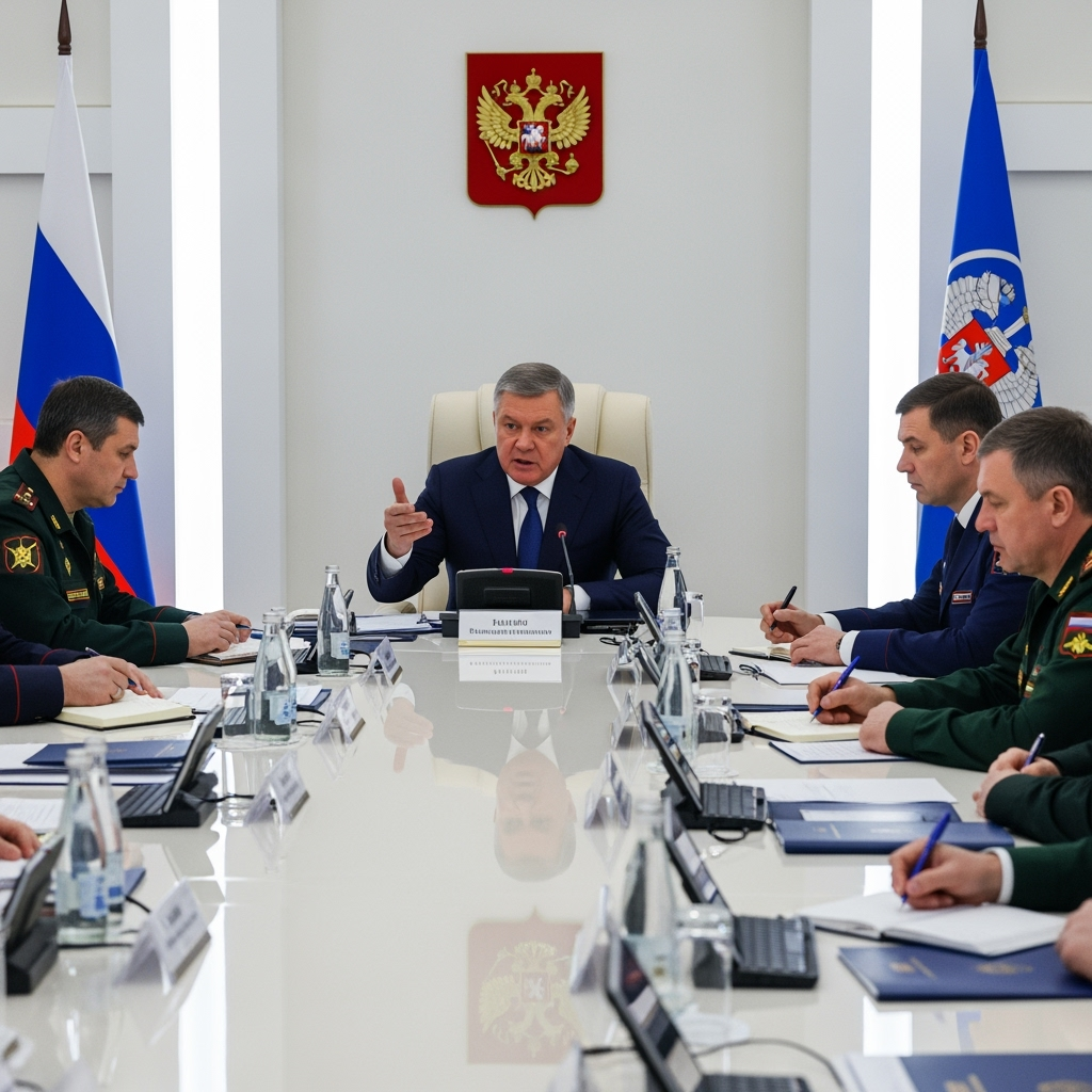 Illustration for: Russian Security Meeting on Terrorism Prevention