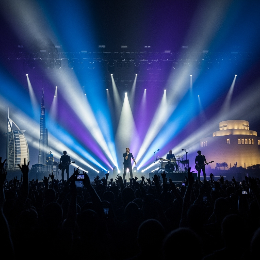 Illustration for: Linkin Park Announces UAE Return in 2026