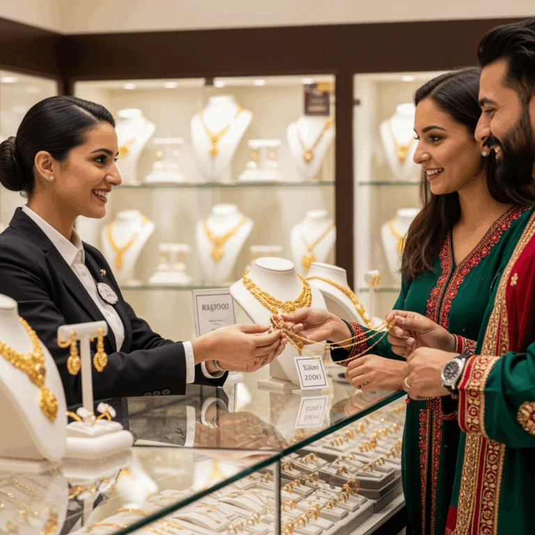 Illustration for: UAE Jewellers Eye Festive Sales Amid High Gold Prices