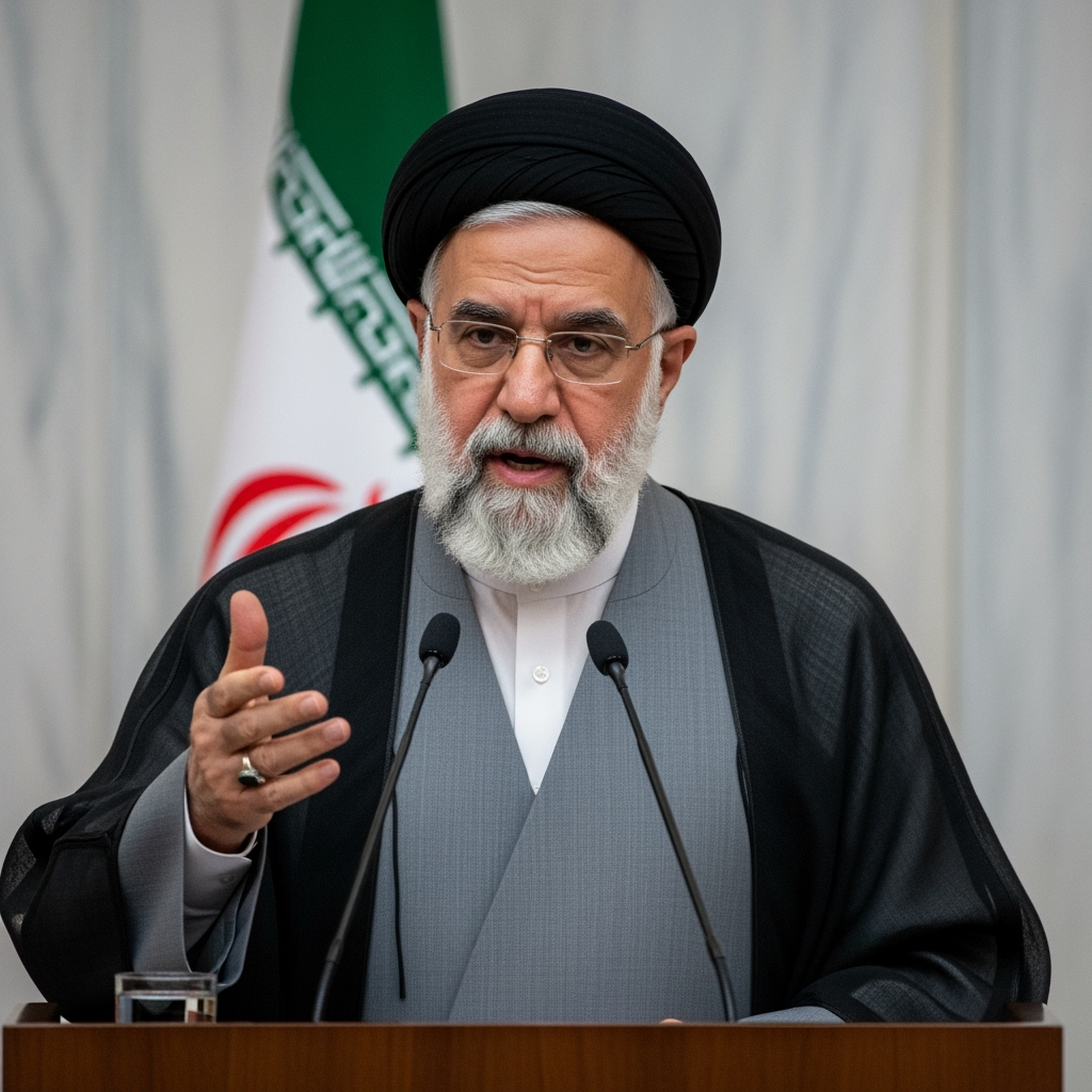 Illustration for: Iranian President Warns Against Division and Sanctions