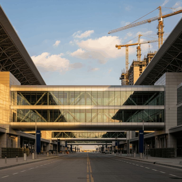 Illustration for: Dubai Airport Terminal 1 Bridge Expansion Announced