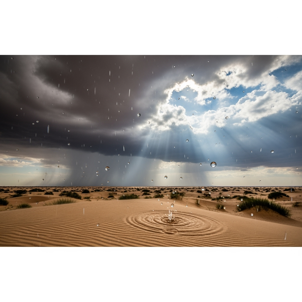 Illustration for: UAE Weather: Cloudy with Chance of Rain