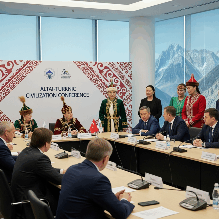 Illustration for: Conference on Russian Altai and Turkish Civilization
