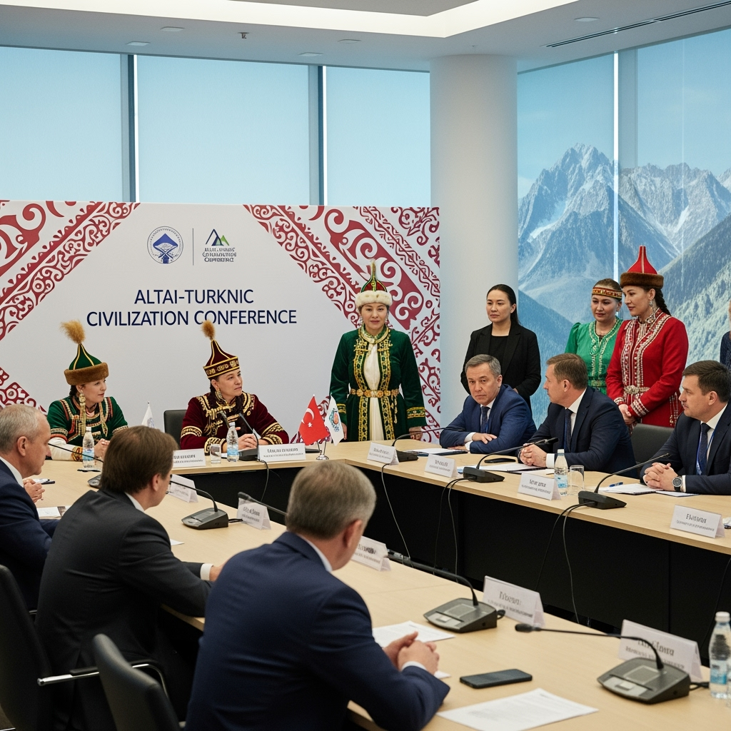 Illustration for: Conference on Russian Altai and Turkish Civilization