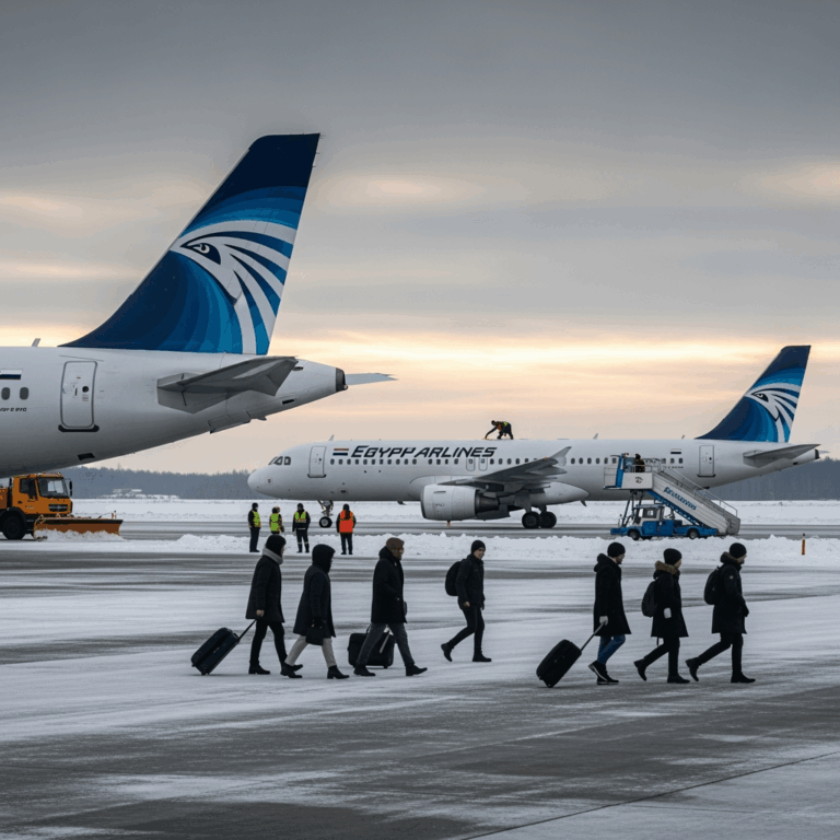 Illustration for: Egyptian Flights to Russia & Charter Services Launch
