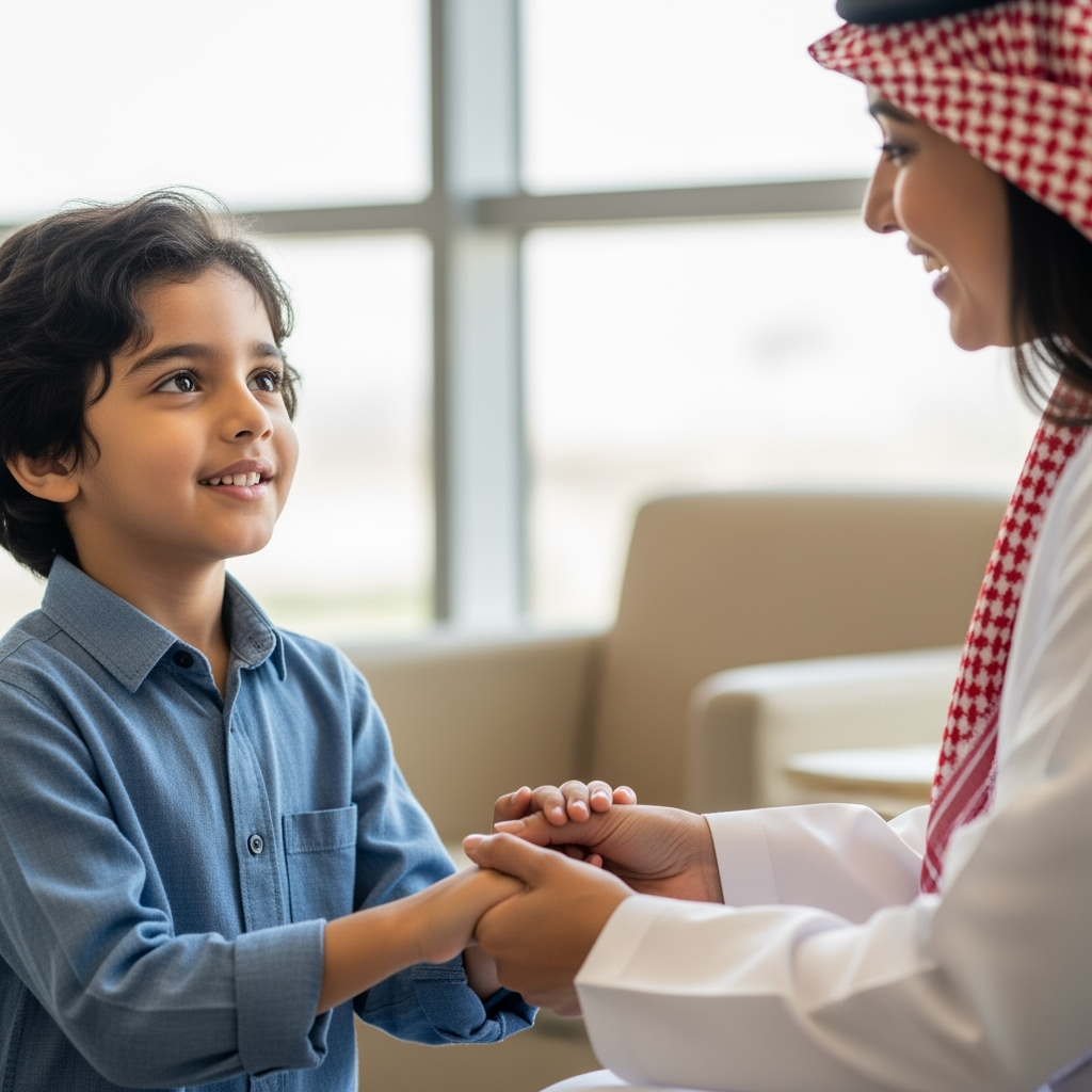 Illustration for: Saudi Child Saved by Abu Dhabi Organ Donor