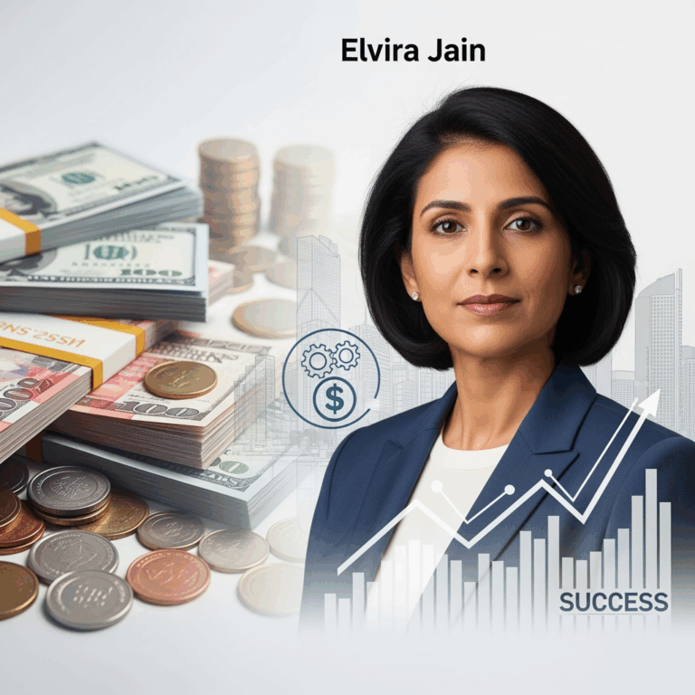 Illustration for: Elvira Jain on Money, Success, and Entrepreneurship