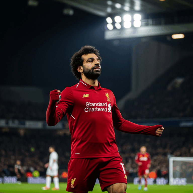 Illustration for: Mohamed Salah Sets Premier League Record