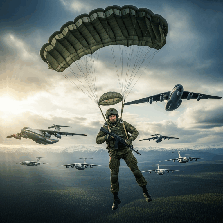 Illustration for: Russia Boosts Airborne Forces Combat Capabilities