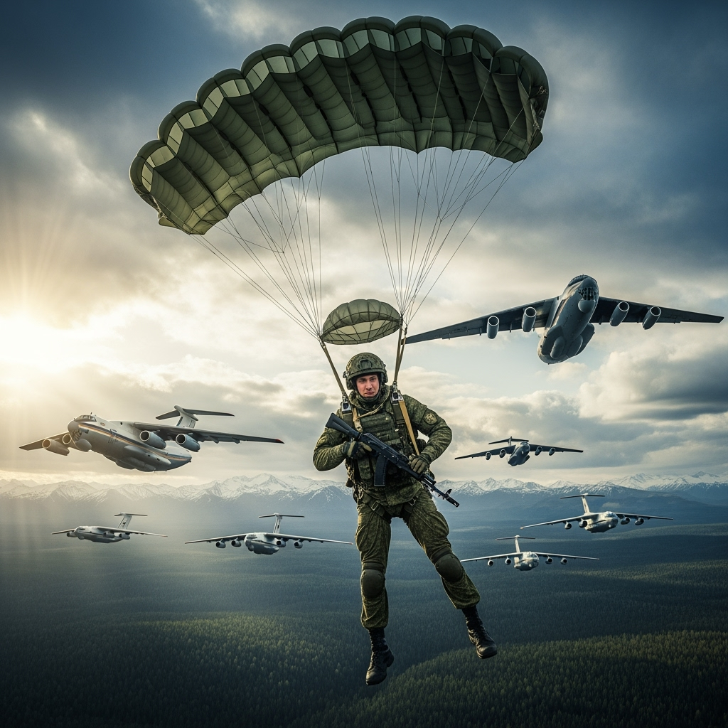 Illustration for: Russia Boosts Airborne Forces Combat Capabilities