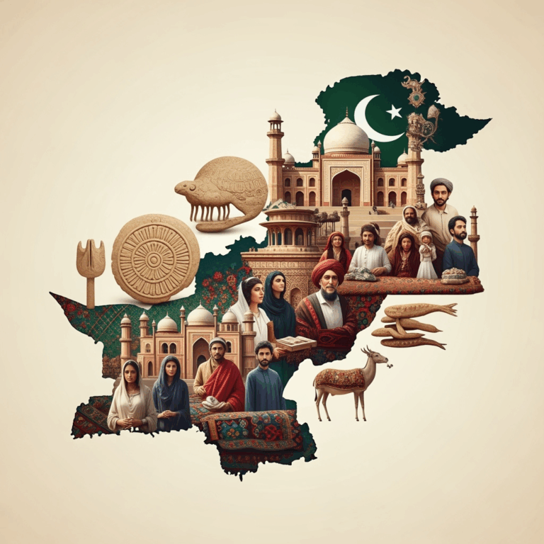 Illustration for: إرث همدرد باكستان: قصة وطن وإلهام