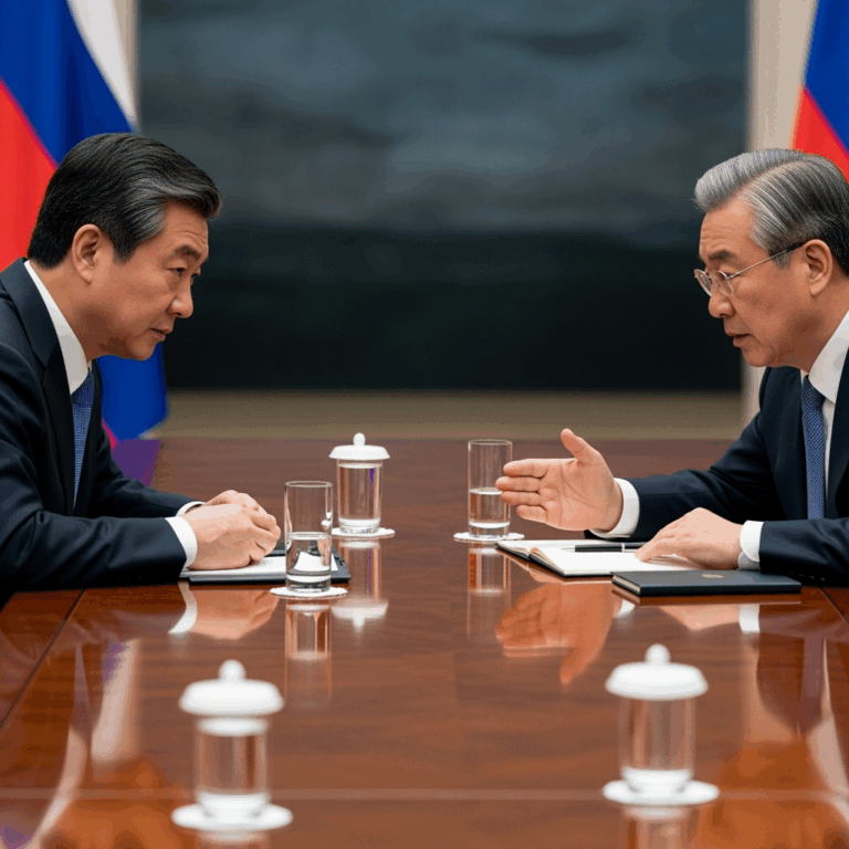 Illustration for: Detailed Talks Between Leaders of China and Russia