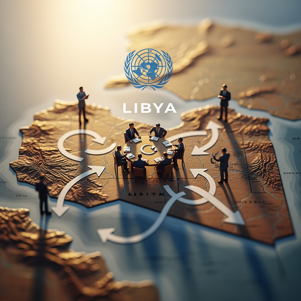 Illustration for: Libya's Political Survey and UN Roadmap