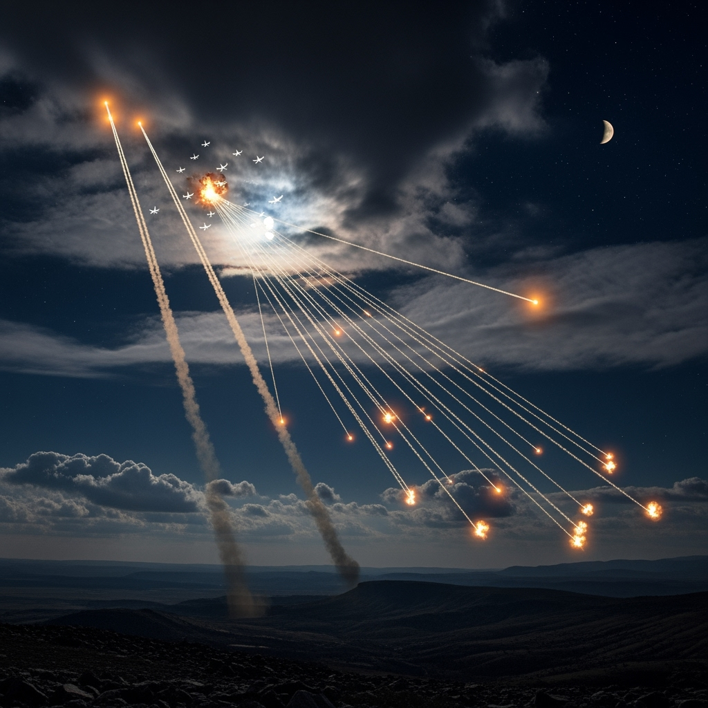 Illustration for: Russian Defense Intercepts 42 Ukrainian Drones