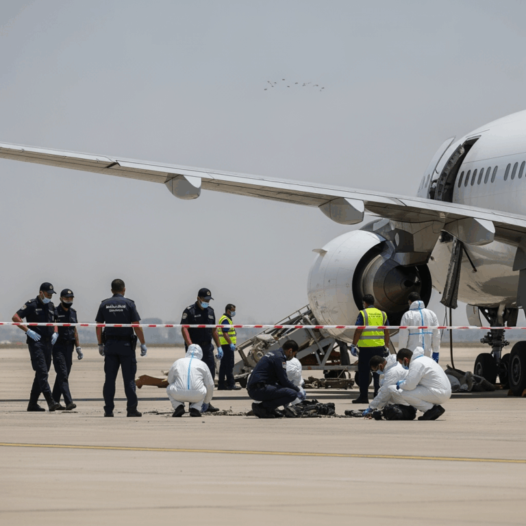 Illustration for: Investigation into Shooting Incident at Baghdad Airport
