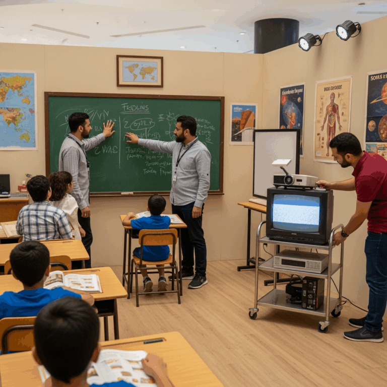 Illustration for: Experience 1990s Classrooms at Mirdif City Centre