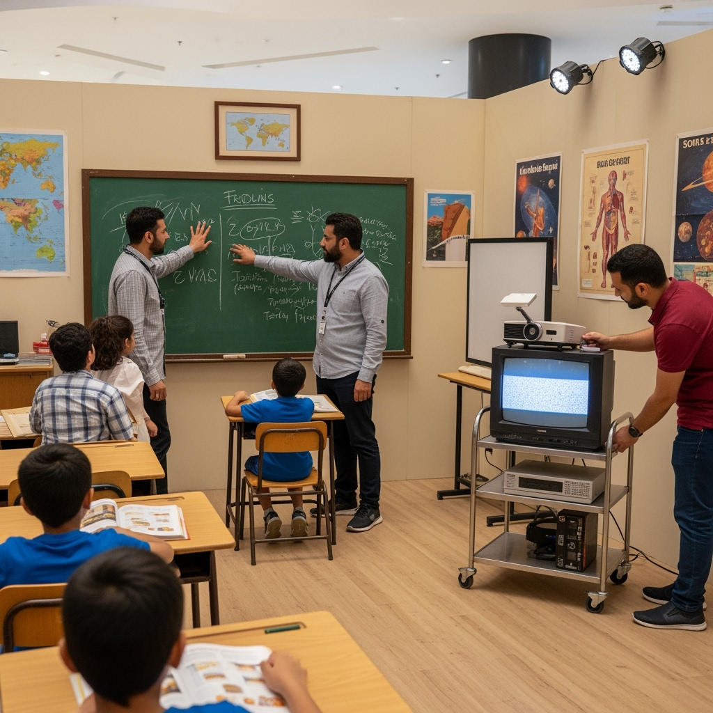 Illustration for: Experience 1990s Classrooms at Mirdif City Centre