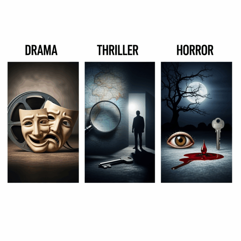 Illustration for: Top Movie Picks: Drama, Thriller, and Horror