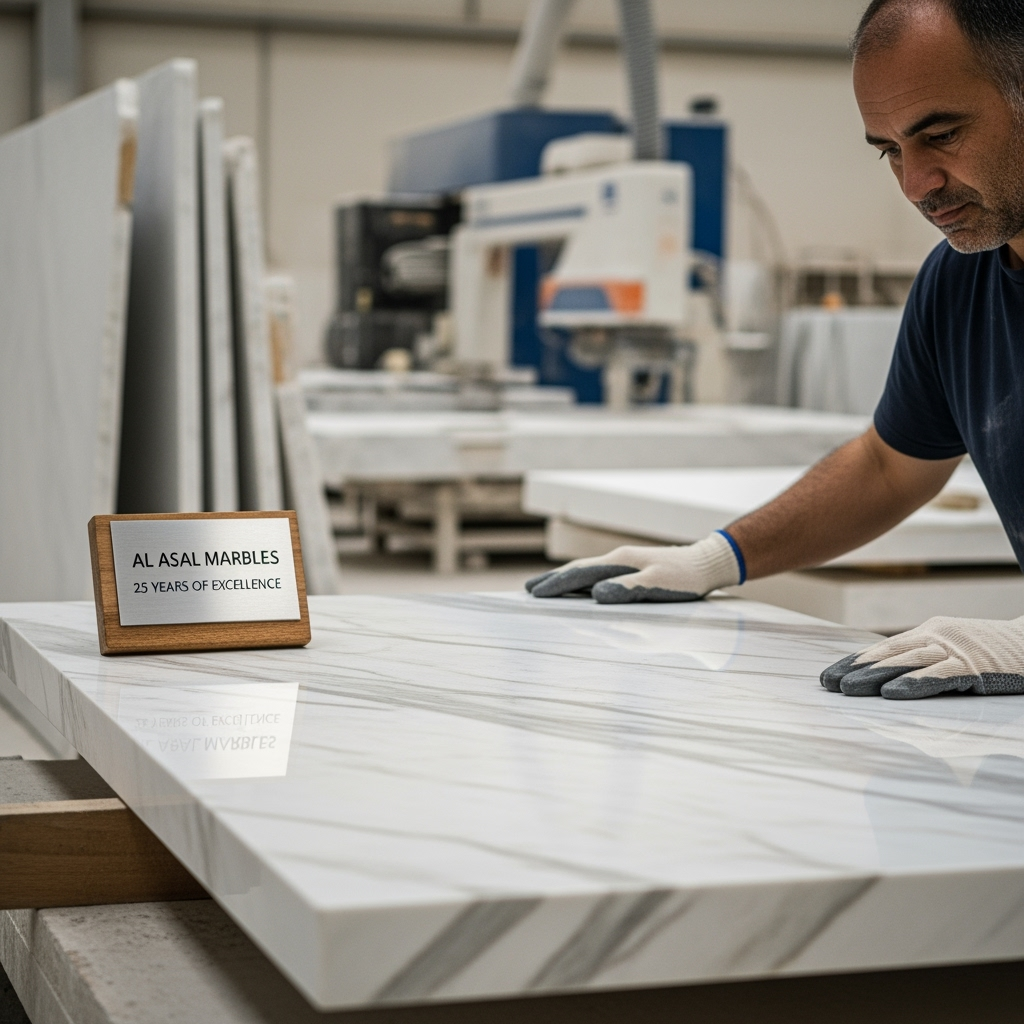 Illustration for: Al Asal Marbles: 25 Years of Excellence in Stone