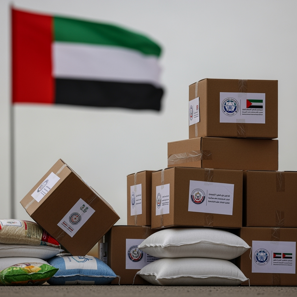 Illustration for: UAE Condemns Attack on Sudan Aid Convoy