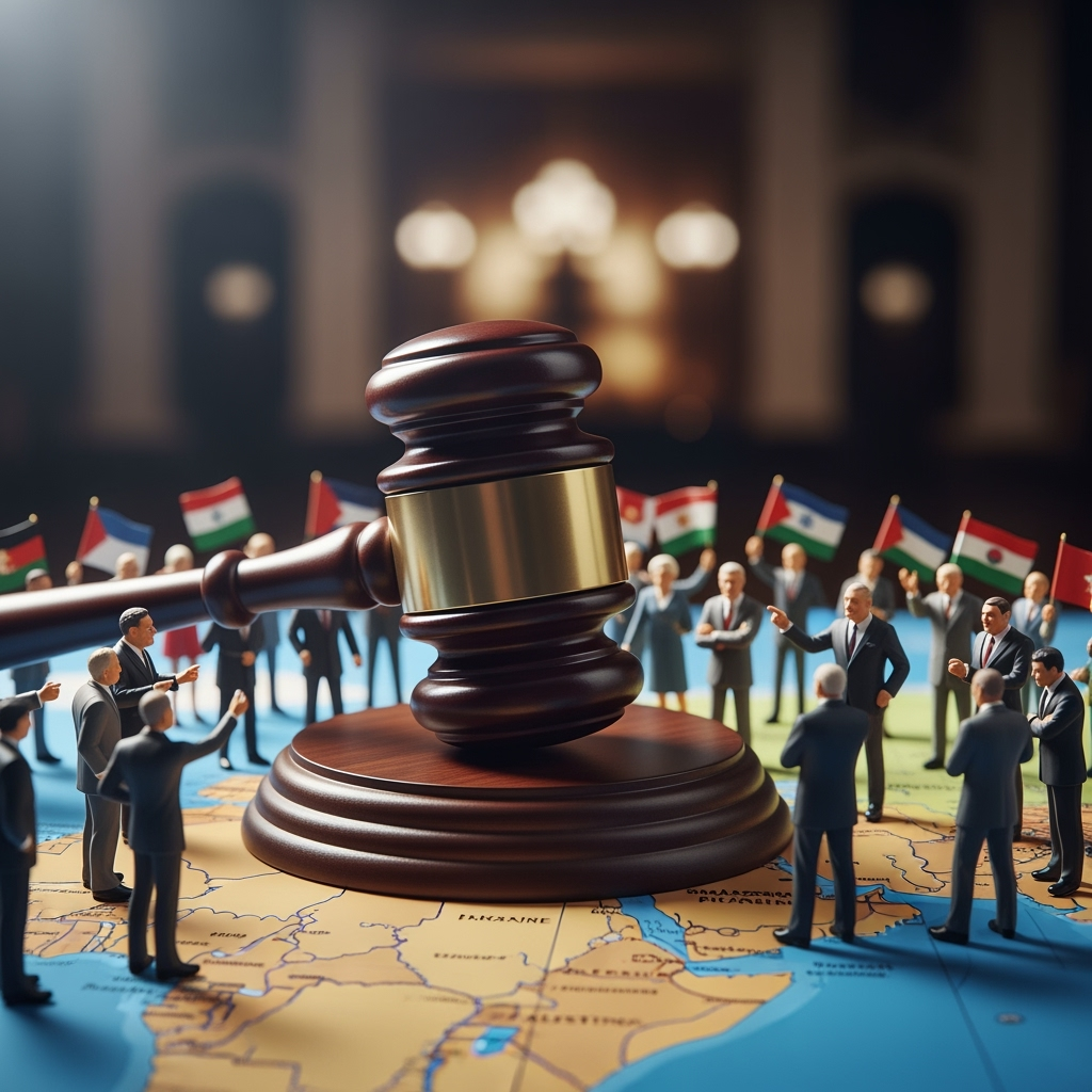 Illustration for: International Debate on Palestinian Statehood