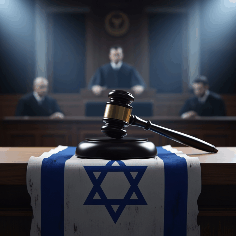 Illustration for: Controversy Over Judge's Comments on Israel