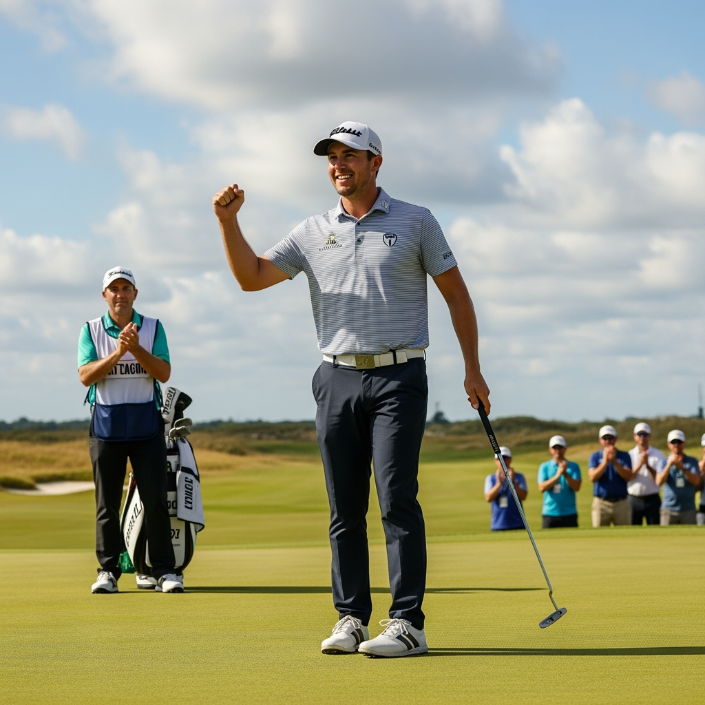 Illustration for: Fleetwood's Surprising Golf Victory
