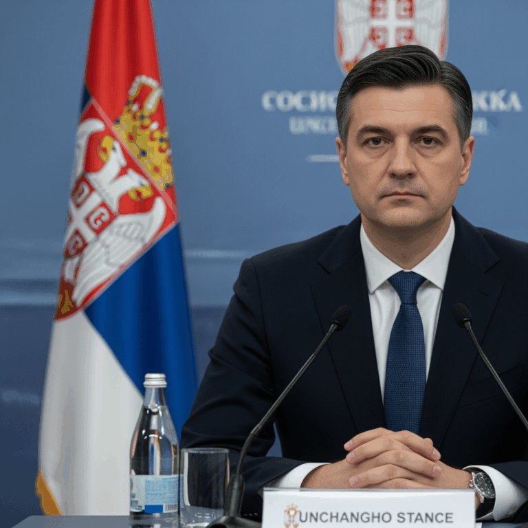 Illustration for: Serbia's Stance on Sanctions Remains Unchanged