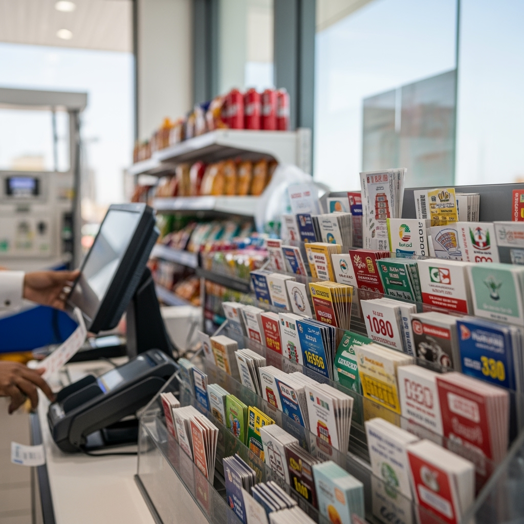 Illustration for: UAE Lottery Tickets Now at Dubai Petrol Stations