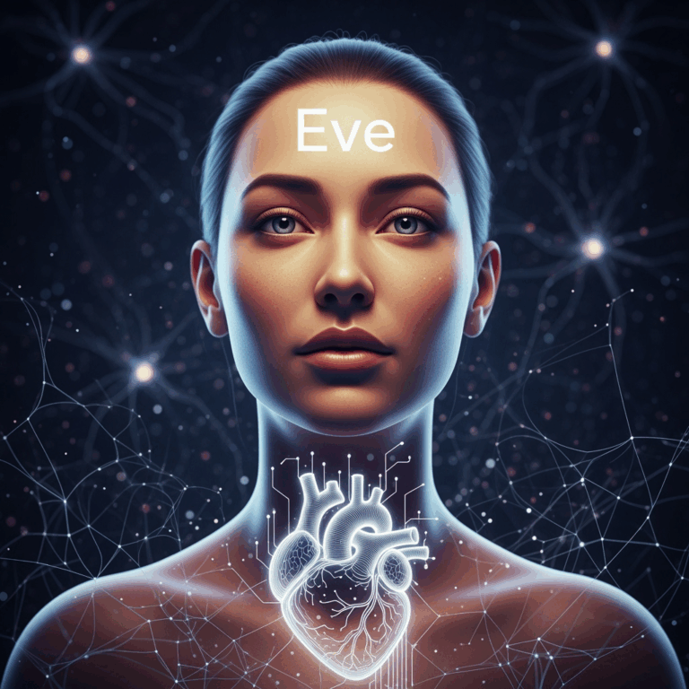 Illustration for: EVE: الذكاء الاصطناعي العاطفي الجديد من مايند فالي