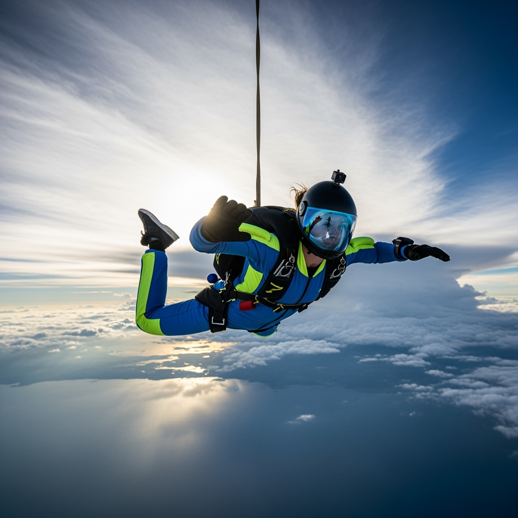 Illustration for: Nicole Smith Ludvik: Skydiver Who Defies Limits