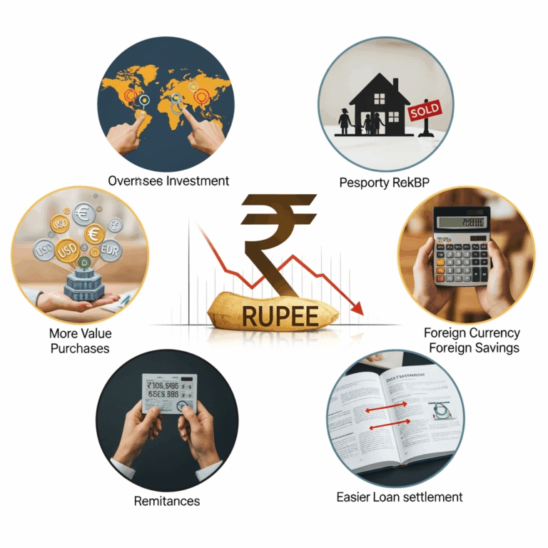 Illustration for: 5 Ways Expat Indians Can Use Rupee's Decline to Benefit