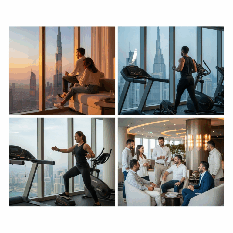 Illustration for: Life at Burj Khalifa: Residents Share Their Experience