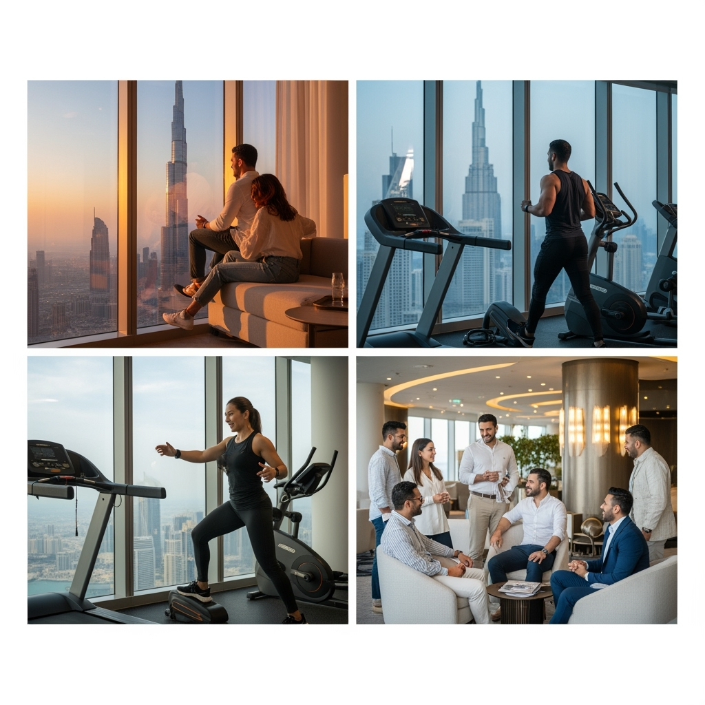 Illustration for: Life at Burj Khalifa: Residents Share Their Experience