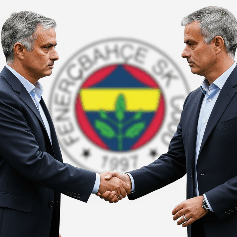 Illustration for: Fenerbahçe Parts Ways with José Mourinho